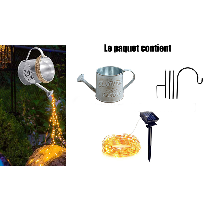 Tuin Decoratie Licht Outdoor Ster Type Solar Douche Tuin Art Licht Decoratie Outdoor Tuinieren Gazon Lamp Led Outdoor: Solar energy1-1