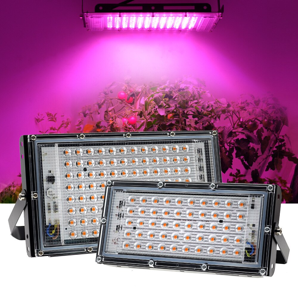 Full Spectrum LED Grow Light 300W Quantum Grade UV Light Waterproof With Switch For Greenhouse Hydroponic Plant Growth Lighting