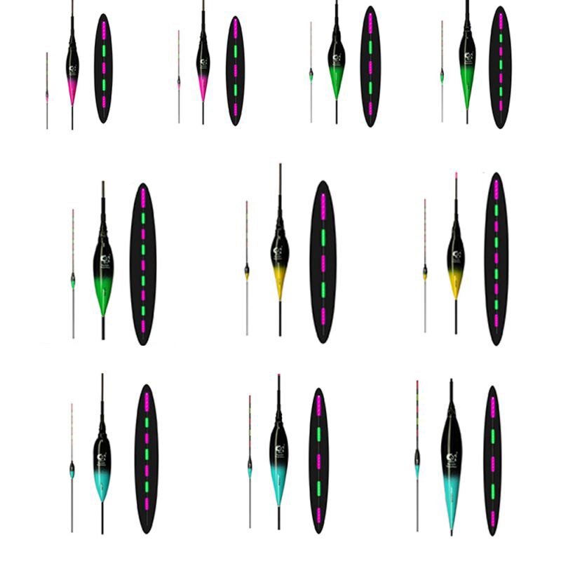 Day Night Fishing Float Waterproof Cool Light Electronic Floats Luminous Buoy Outdoor Fish Supply