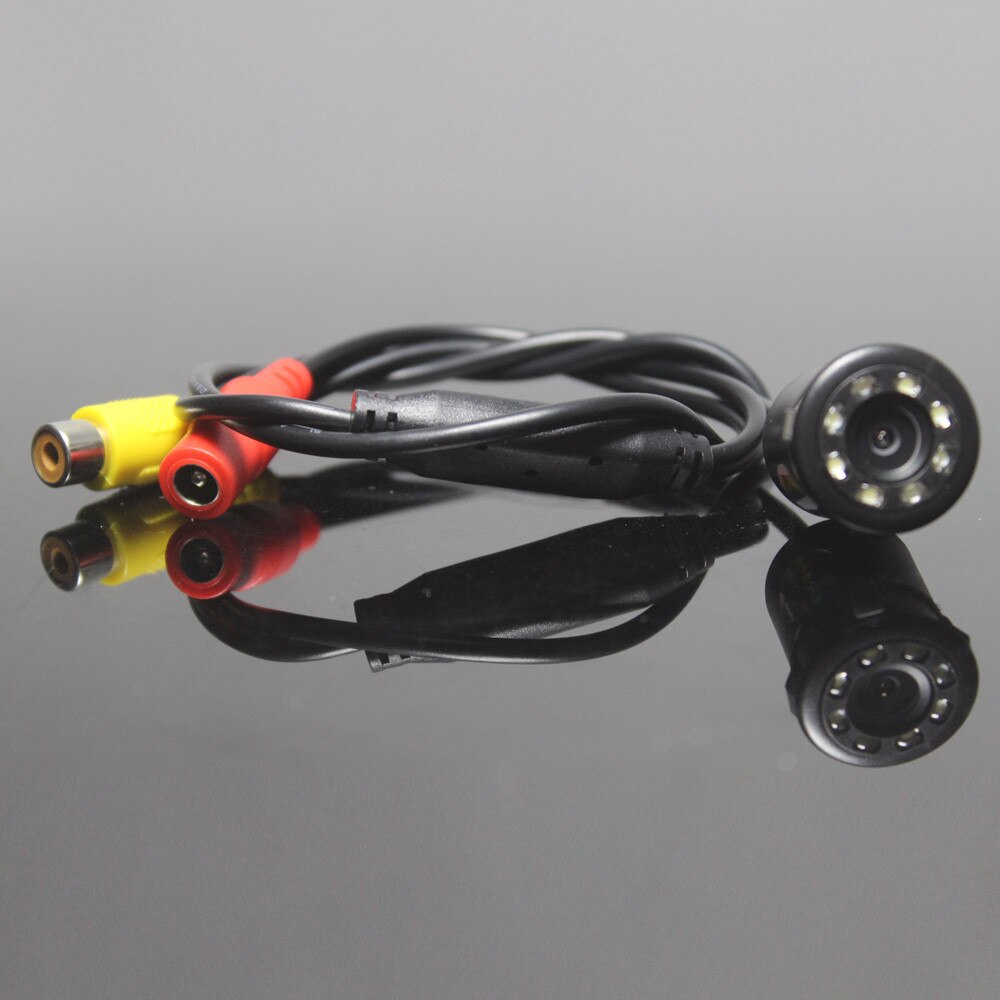 Achteruitrijcamera Parking Assistance Auto Achteruitrijcamera Waterdichte Reverse Geen AV Kabel CCD + LED Backup 170 graden de re para aut