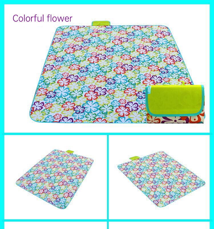 200cm*150cmWaterproof Foldable Outdoor Camping Mat Widen Picnic Mat Plaid Beach Blanket Baby Multiplayer Mat