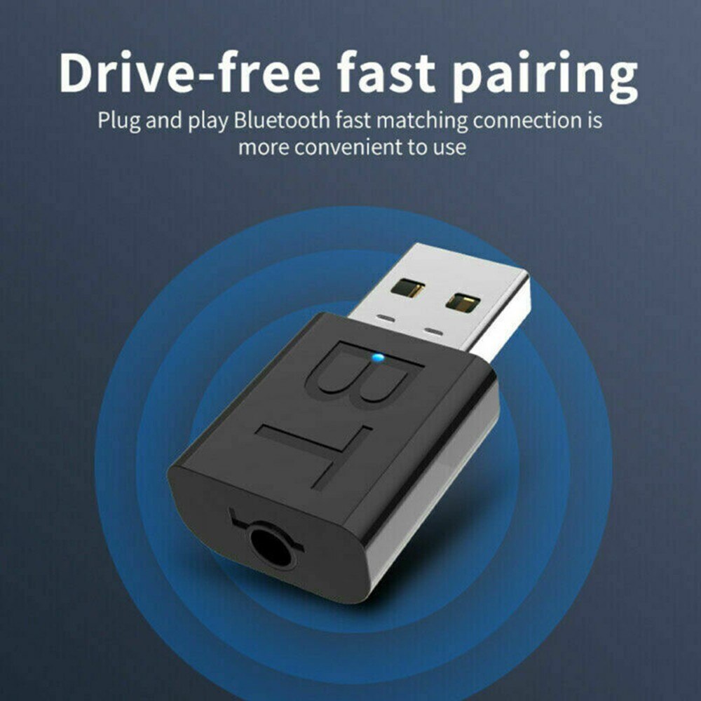 2 In1 USB Wireless Bluetooth Adapter 5.0 Transmiter Bluetooth For Computer TV Laptop Speaker Headset Adapter Bluetooth Receiver