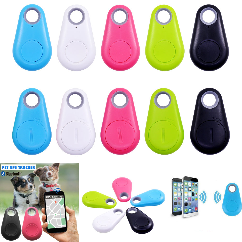 Llavero con alarma antipérdida para niños y perros, rastreador de llaves con etiqueta inteligente, Bluetooth, localizador GPS, Mini billetera, 10X
