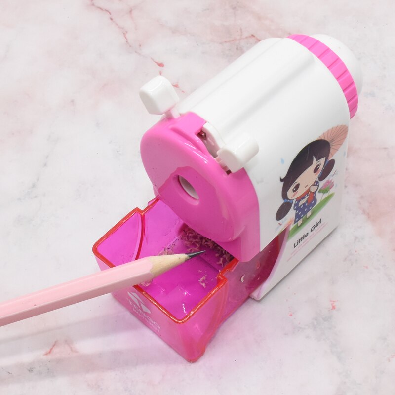 1pcs Korean Hand crank Mechanical Accessories Student Pencil Sharpener School Office Supplies