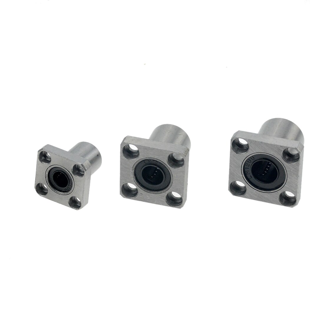 2 stk/parti lmk 16 luu lmk 10 luu lmk 10uu lmk 8uu lmk 12uu lmk 16uu lmk 20uu lmk 12 luu 16mm flange lineær leje til 3d printer lineær stang
