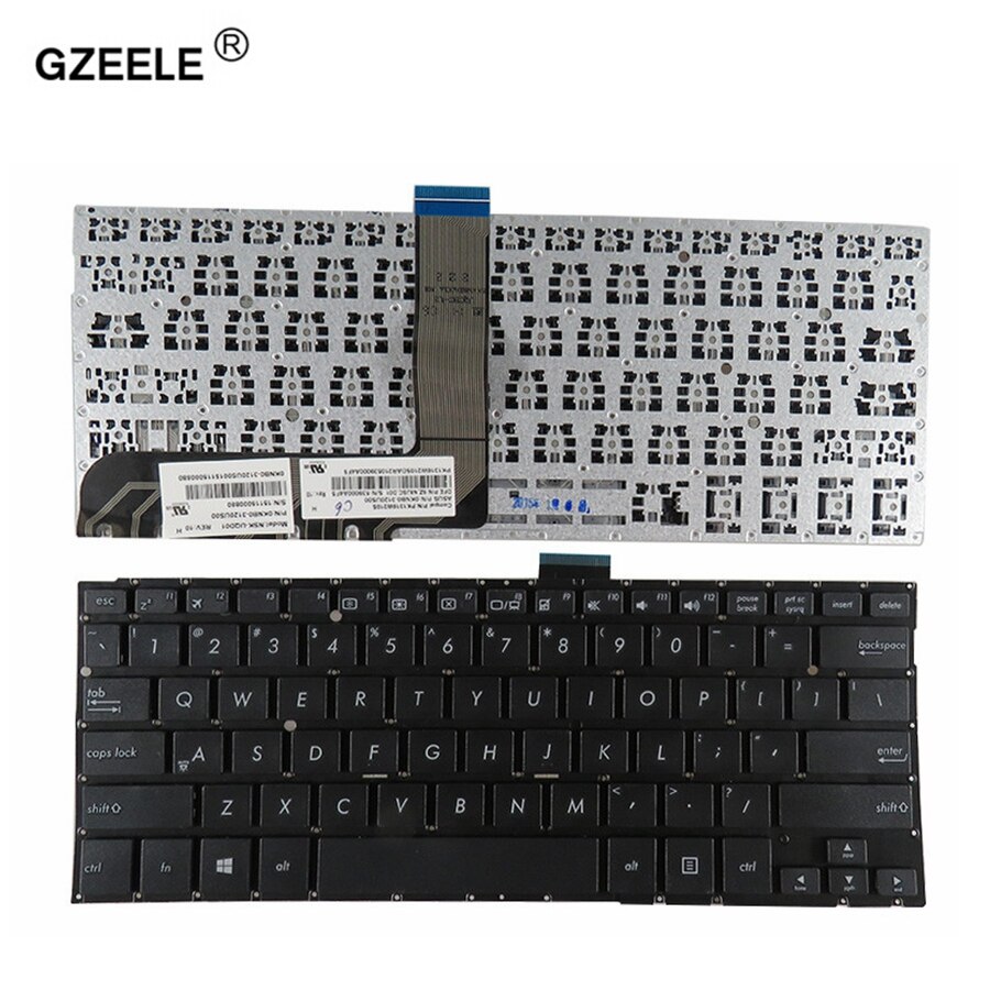 Laptop keyboard for ASUS TP300 TP300L TP300LD TP300LA TP300LG TP300UA TP300IJ P302LJ Q302LG Q302 Q302LA Q304 Q304UA: black