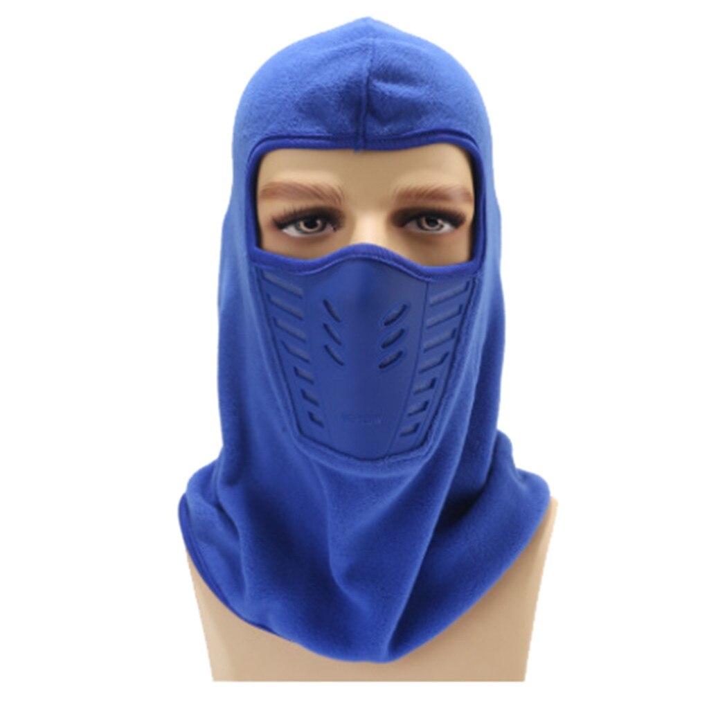 Windproof Fleece Winter Hat Helmet Sports Motorcycle Cycling Skiing Windproof Warm and Comfortable Hat Mask #PY10