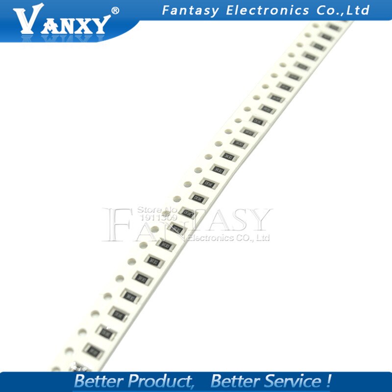 100PCS 1206 SMD Resistor 1% 10K ohm chip resistor 0.25W 1/4W 103