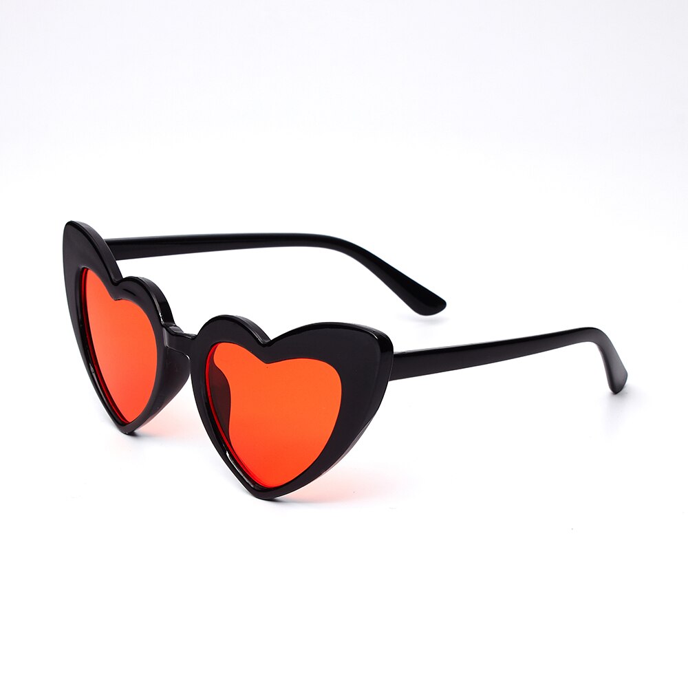 Gafas de sol con forma de corazón para niños y niñas, lentes de sol infantiles con forma de corazón, a la , con uv400,: KL2331 C5