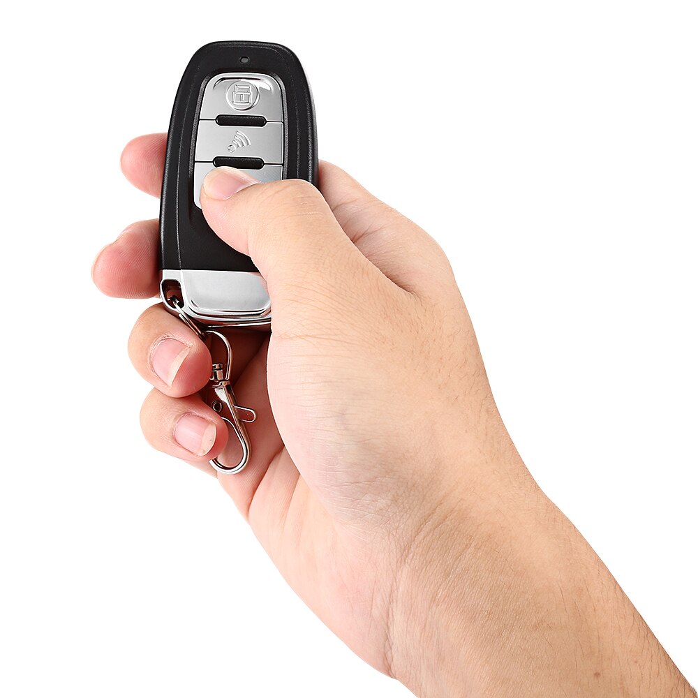 12V One Way Alarma Auto No Key Entry Remote Control Push start stop System Car Alarm System