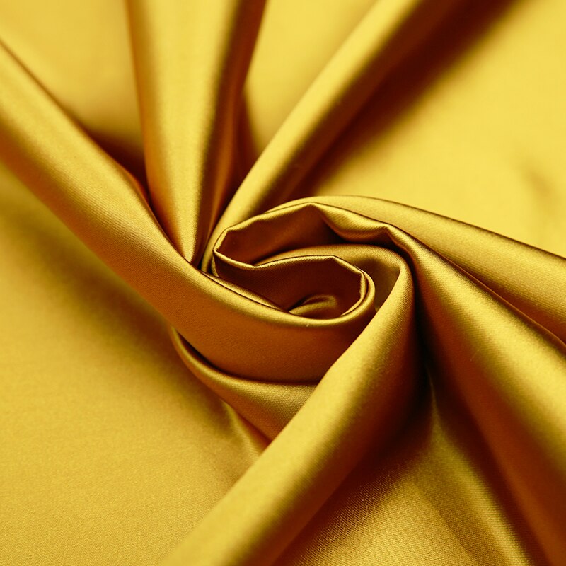 Satin imiteret silkestof brokadestof massivt almindeligt stof til syning af rayonmaterialestoffer: 3