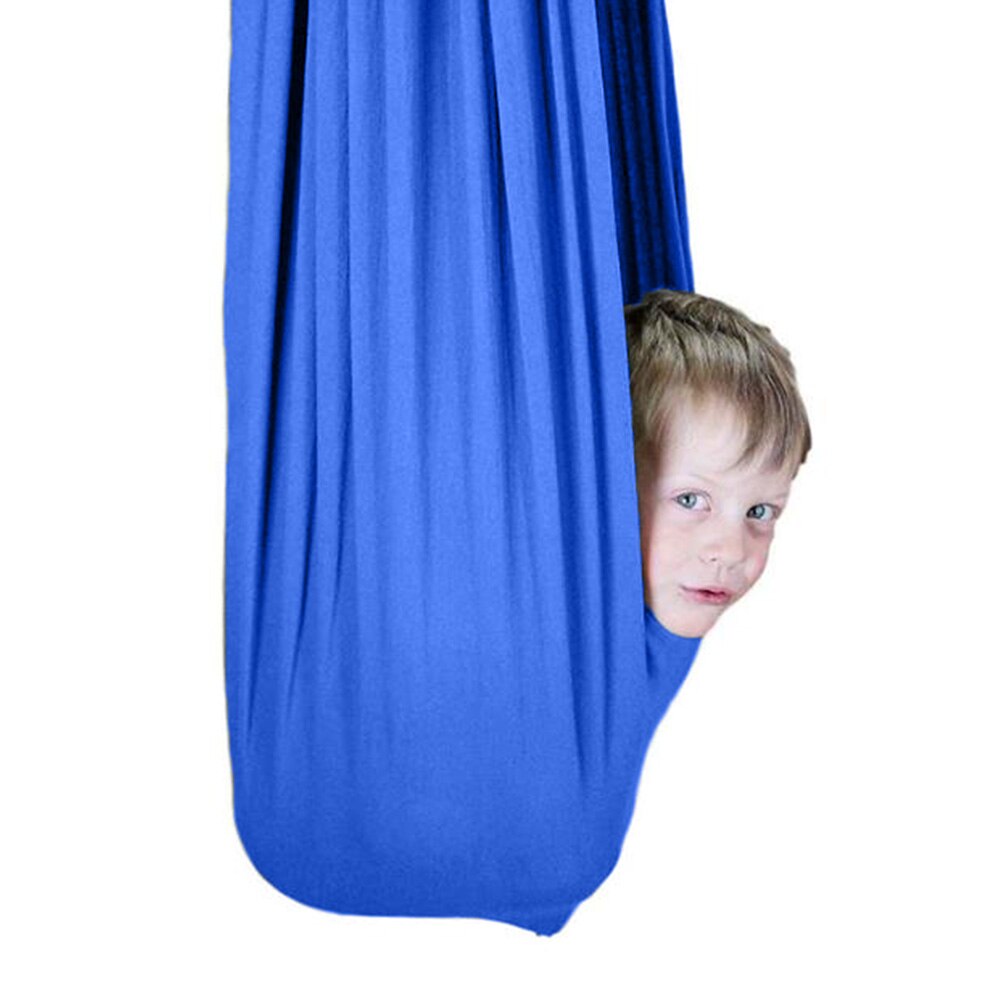 Kids Swing Hangmat Voor Autisme Therapie Cuddle Tot 150Kg Zintuiglijke Kinderen Therapie Elastische Pakket Steady Opknoping Zetel Schommel