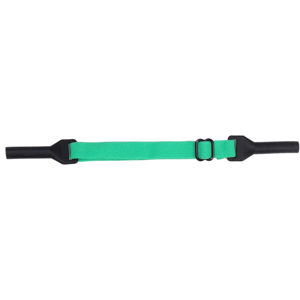 1/4PCs Sports Glasses Rope Adults Adjustable Silicone Eyewear Rope Strap Neck Cord Holder Safety Band Strap Glasses Ropes Chains: Brown