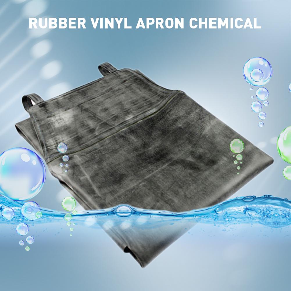 Waterdichte Heavy Duty Rubber Vinyl Schort Industriële Pvc Schorten Verstelbare Rubber Slager Schort Voor Mannen