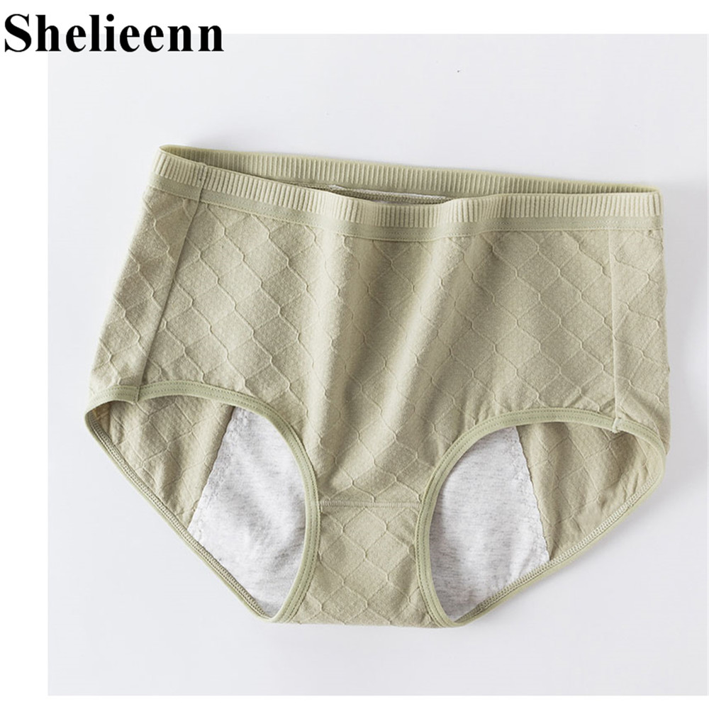 Menstruele Slipje Fysiologische Broek Lekvrije Vrouwen Ondergoed Periode Mesh Ademend Slips Ondergoed