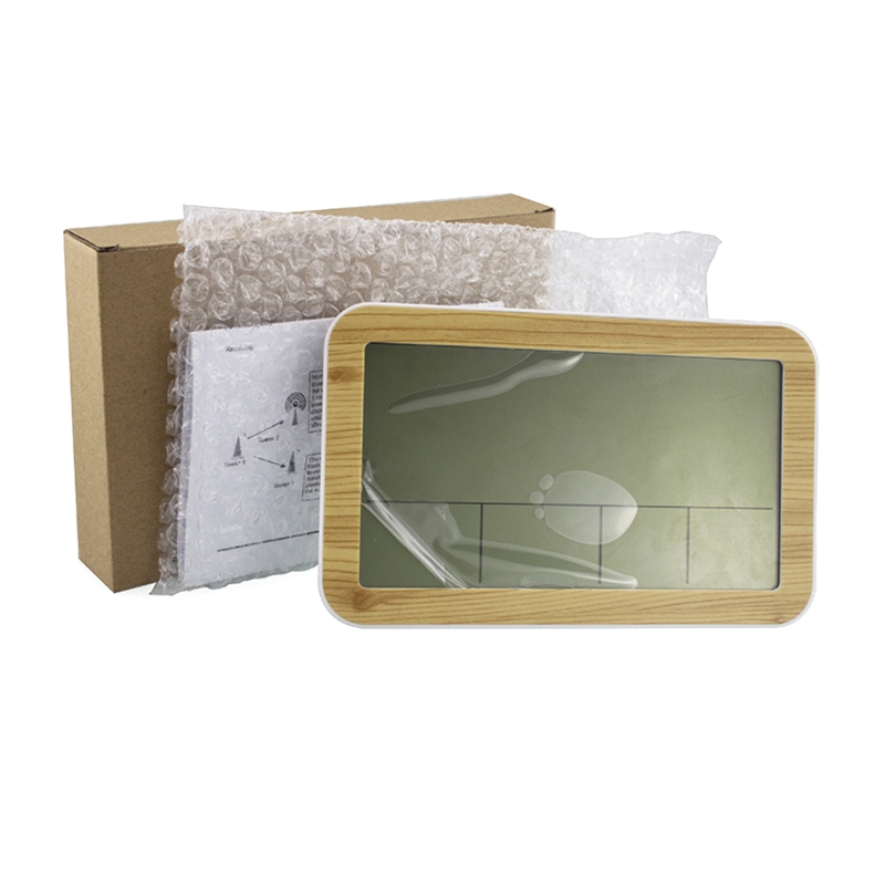 Digital Alarm Clock Grain Alarm Clock Modern Minimalist Style Alarm Clocks Applicable Bedroom Decor Desk Bedside Office