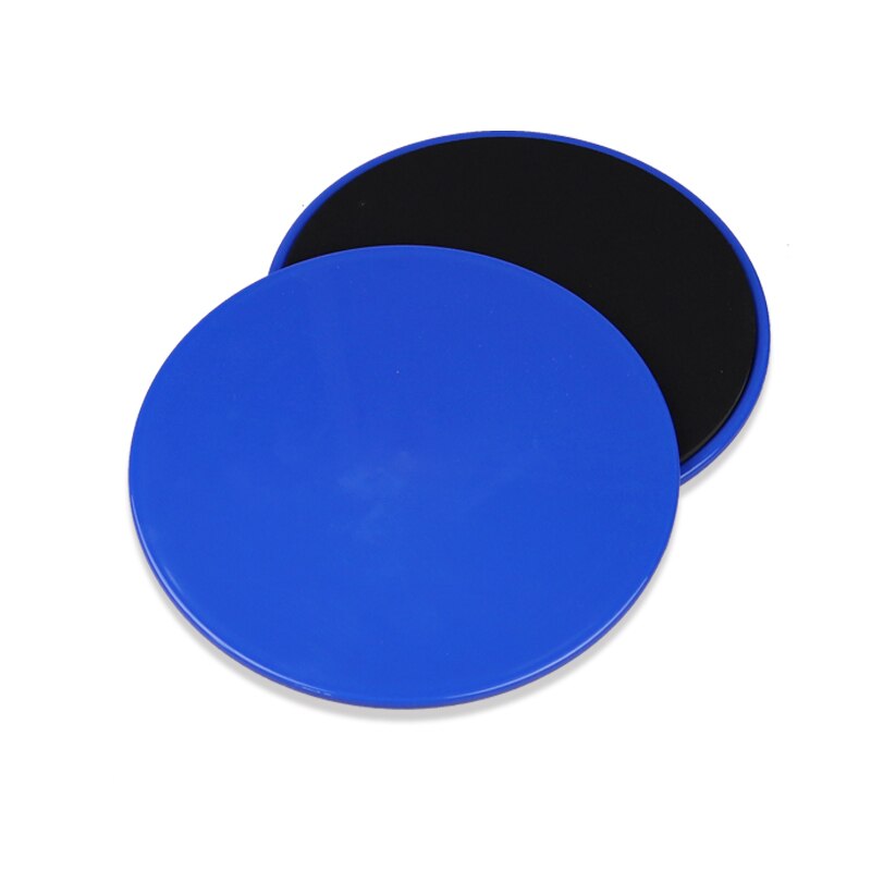Discos deslizantes para hacer ejercicio, placa deslizante para entrenamiento muscular, Yoga, equipo de Fitness, 2 uds.: Azul