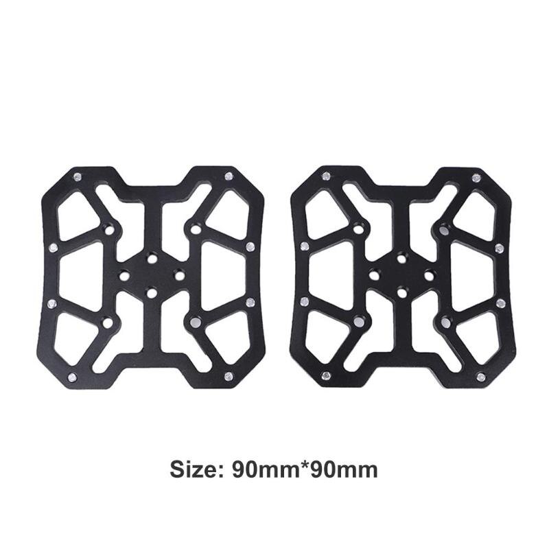 2pcs Aluminum Alloy Bicycle Clipless Pedal Platform Adapters for SPD KEO Pedals MTB Mountain Road Bike Accessories