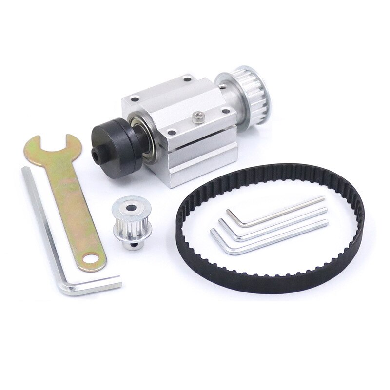 Unpowered Table Saw Spindle Assembly High Precision Woodworking Spindle DIY Cutting Machine Household Small Grinding Machine: 120XL belt