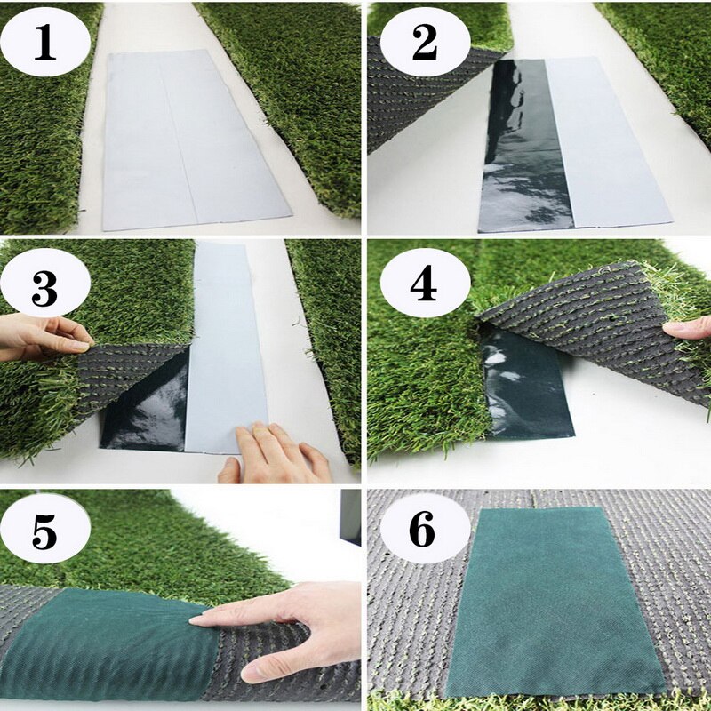 Tuin Zelfklevende Deelnemen Groene Tape Synthetische Gazon Gras Kunstgras Naden Decor Gras Voegwerk Voor Tuin