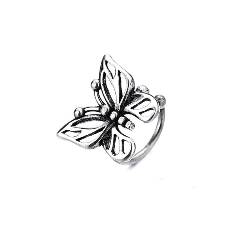 Todorova 1pc søde små sommerfugle clip on øreringe til kvinder dejlig vintage insekt øre klip boucle d'oreille smykker: Clip ørering 02