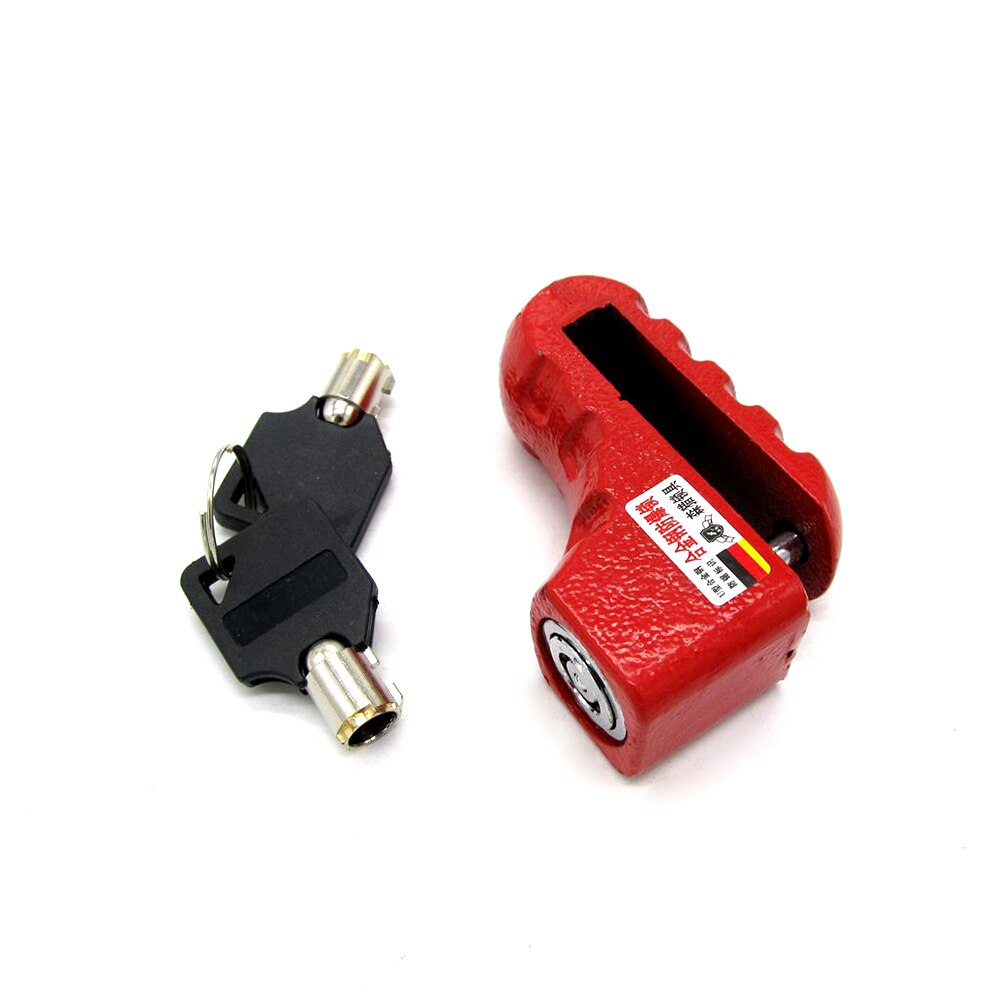 Duurzaam Veiligheid Motorcycle Voor Lock Anti Diefstal Elektrische Motor Scooter Wiel Schijfrem