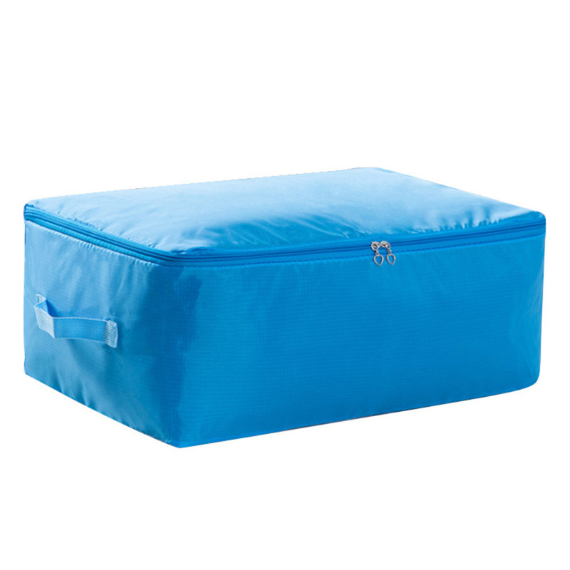 Bolsa de almacenamiento de edredón, organizador Oxford, organizadores de armario de gran capacidad, manta, bolsas de almacenamiento con cremallera a prueba de polvo, caja de almacenamiento para guardarropa