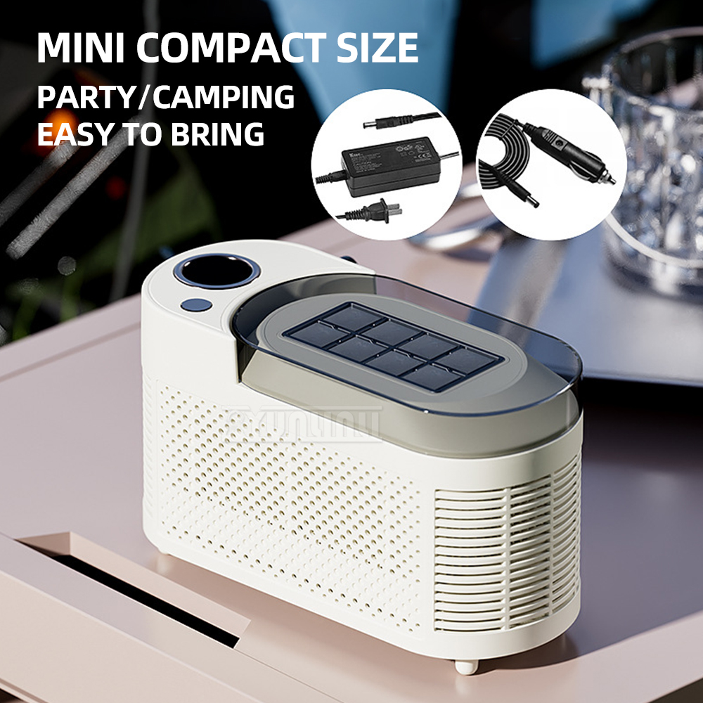 Automatyczna mini kostkarka robić lodu Przenośna kostkarka robić lodu montowana w samochodzie Maquina De Hielo Portatil