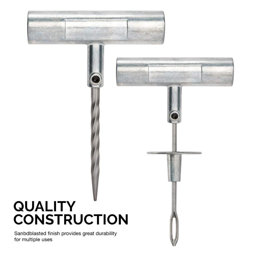 Car Tire Repair Tools Kit Emergency Tire Rubber Strip Tire Plug Flats Car Vacuum Tire , Trucks, Motorcycles, ATV