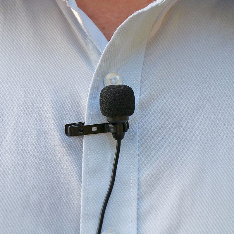 Microfono Lavalier Ulanzi Arimic - Cavo 1.5m/6m - Microfono Condensatore Cablato per iPhone, Android, iPad, DSLR