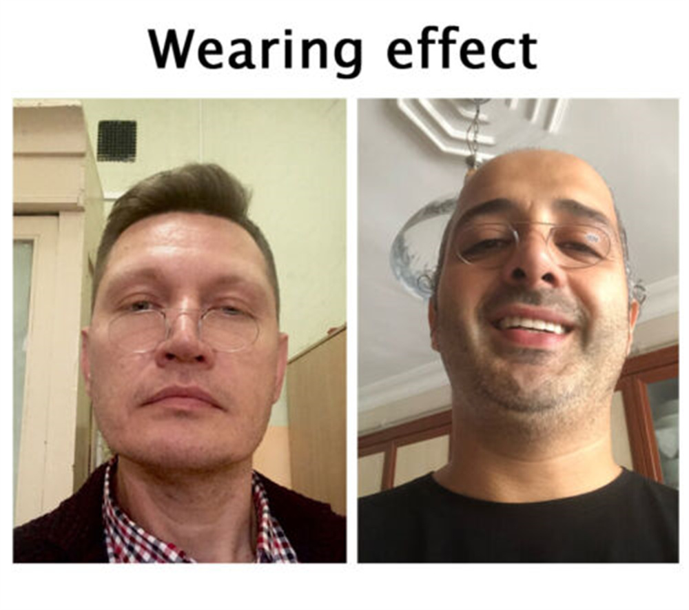 Gafas de lectura sin montura para hombre y mujer, lentes portátiles con Clip para la nariz, sin pierna, para presbicia, aumento + 1,0-+ 3,5