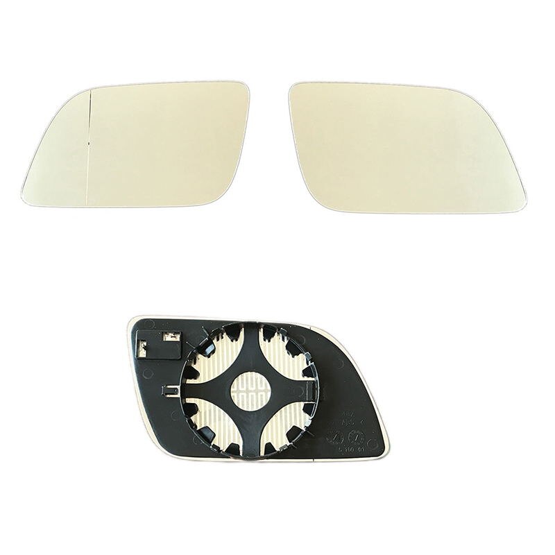 Bil vidvinkel byte vänster höger uppvärmd backspegelglas för vw polo halvkombi sedan 2002-2005 6 q 0857521 6 q 0857522