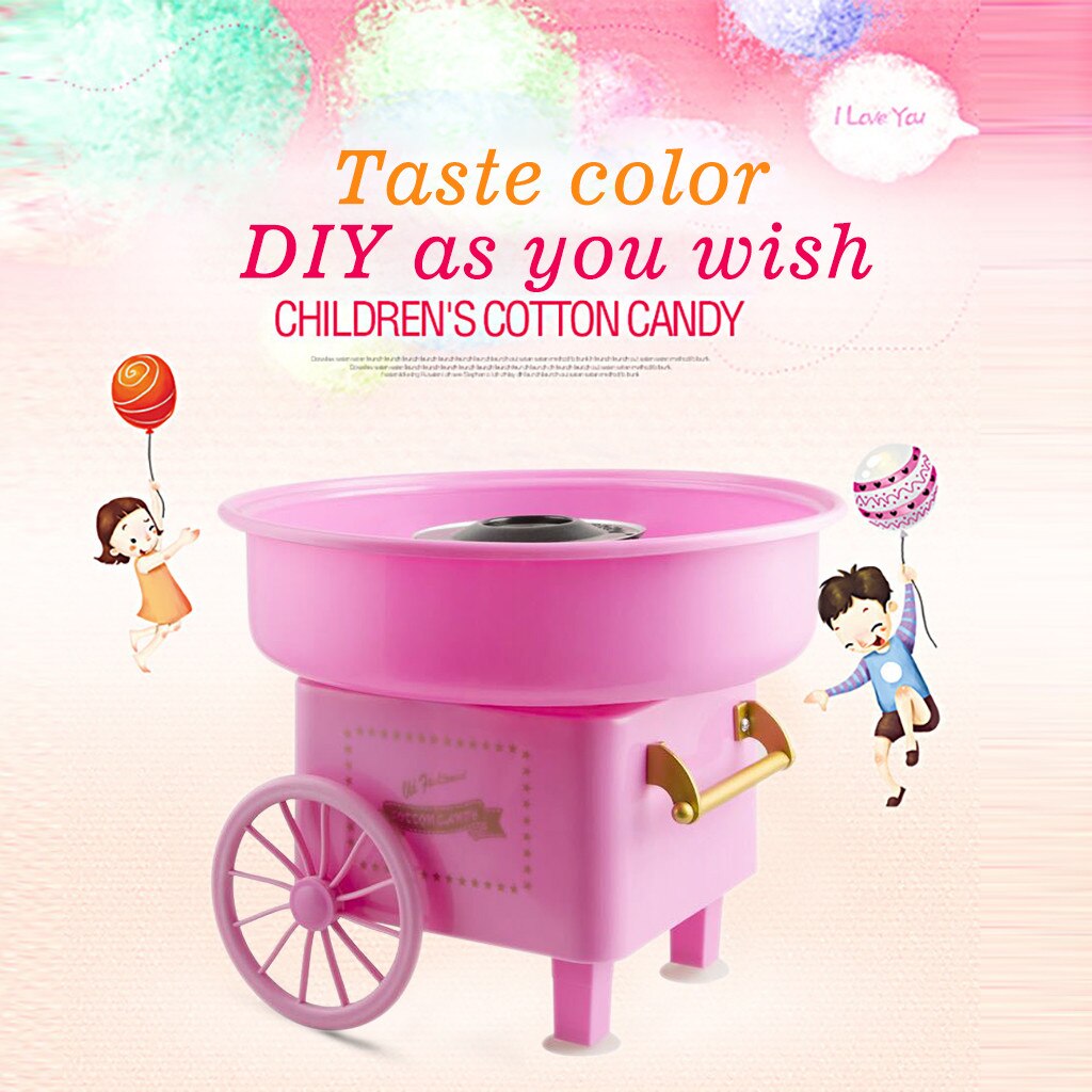 Jk-1801 Cotton Candy Machine Mini Cotton Candy Machine Portable Electric Diy Sweet Sugar Cotton Candy Machine#g30