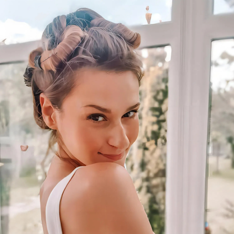 1/3pcs Hair Heatless Curls Beauty Women Curly Products Hair Curler Rubber Curling Sleep Hairdresser Tools Hair Foam Rollers