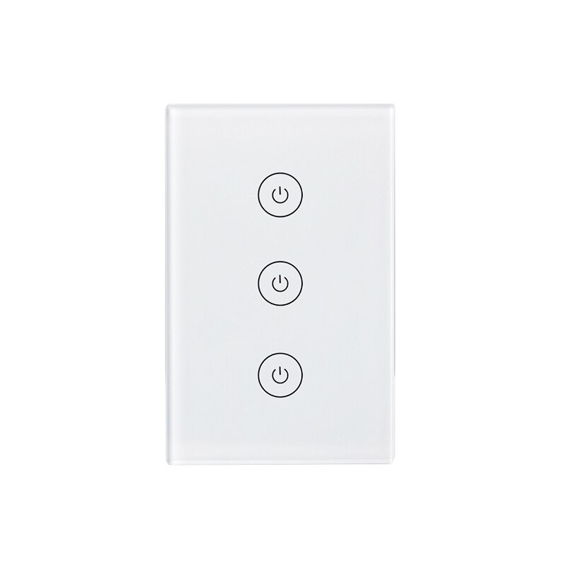 Dual control WIFI smart switch corridor stairs 2way wall sticker installation APP wireless remote control 1/2/3gang light switch