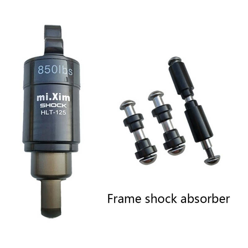 VTT Queue Molle Huile + ressort Arrière Bile Amortisseur 125/150/165/190MM HYDRAULIQUE Amortissement du Rebond à Absorption des Chocs