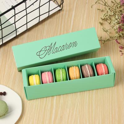 10/20Pc Wit Macaron Doos Met Roze Wit Zwart En Groen Dessert Macaron Dozen Gunsten En Verpakking dozen Voor 12 Macarons: E / 20pcs