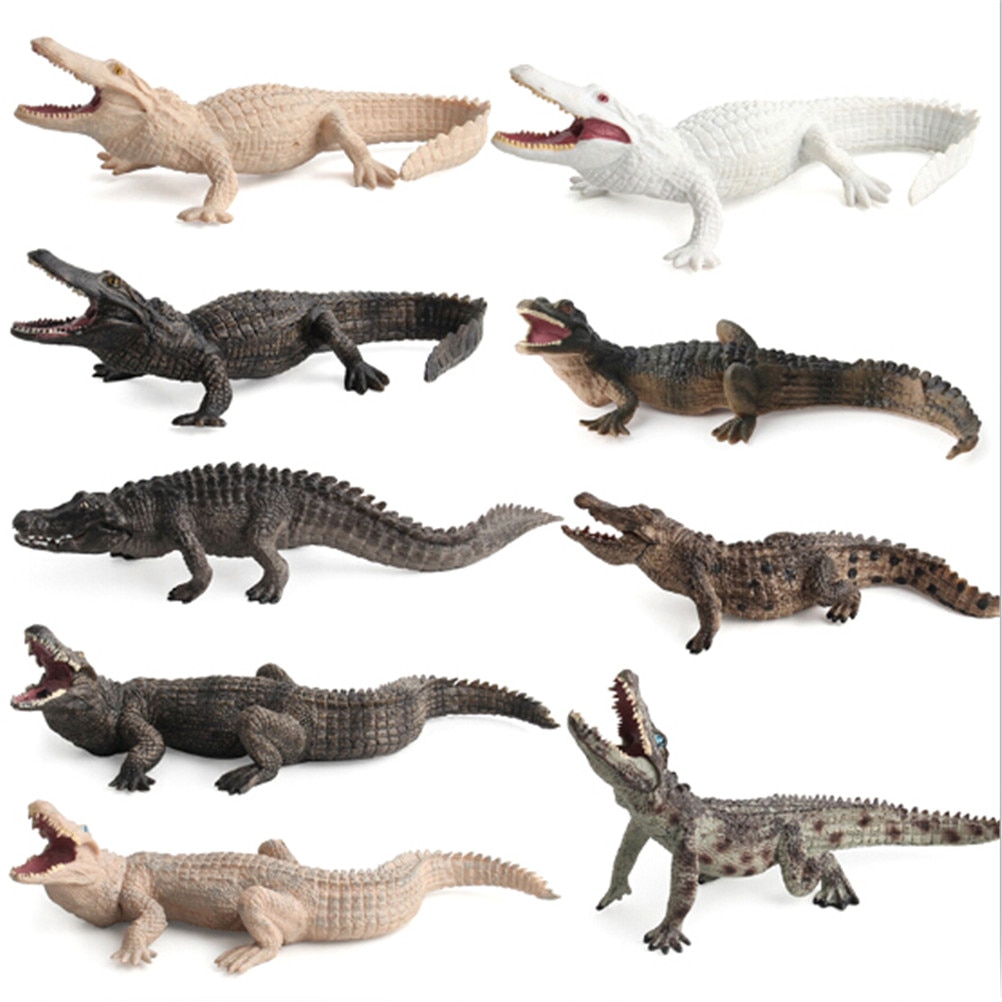 1pcs Halloween Realistische krokodil Rubber Speelgoed Safari Tuin Props Joke Prank Ongeveer en Gag Spelen Grappen Speelgoed