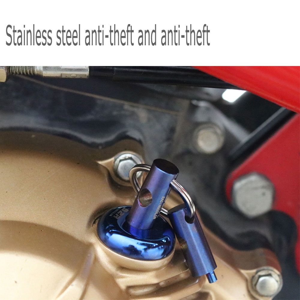 For Loncin VOGE 300 RALLY 300 GY 300GY RALLY300 Motorcycle Accessories Engine Oil Filter Plug Cover Tank Cap Screw Moto Parts