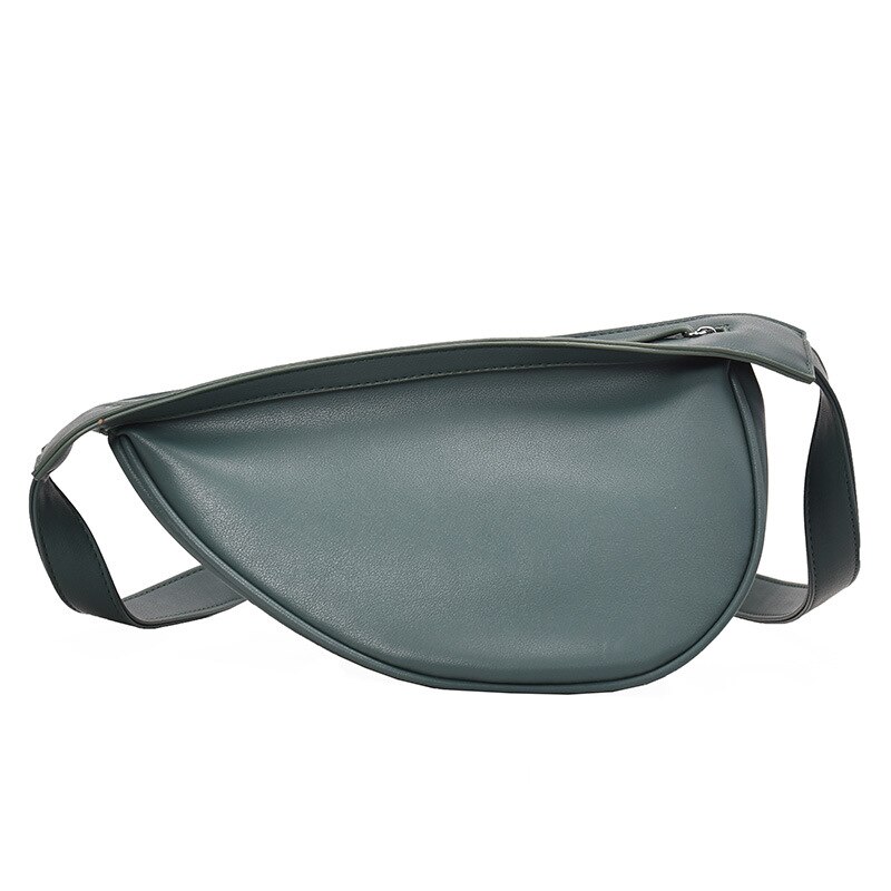 Sac à bandoulière, mini selle, sac à bandoulière, style sauvage diagonale, simple, couleur unie, bourse, style