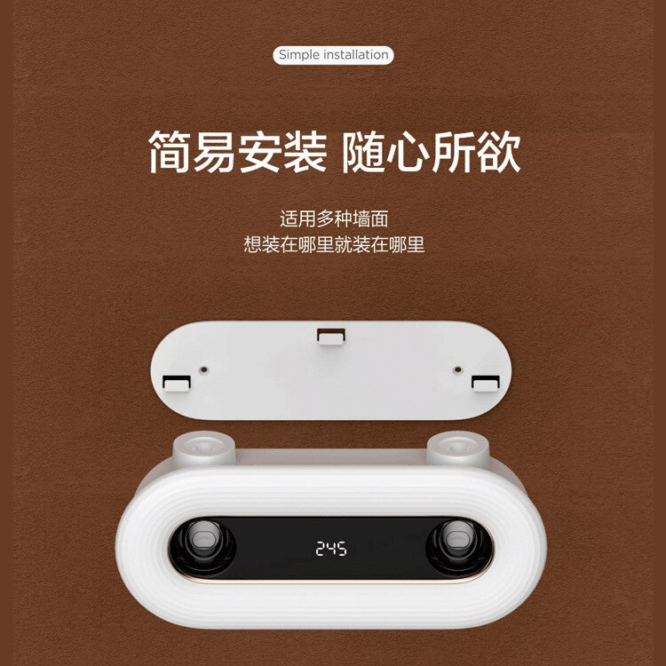 Xiaomi Mijia – porte-brosse à dents intelligente, stérilisateur domestique à ultraviolets UV, support mural, poinçon gratuit