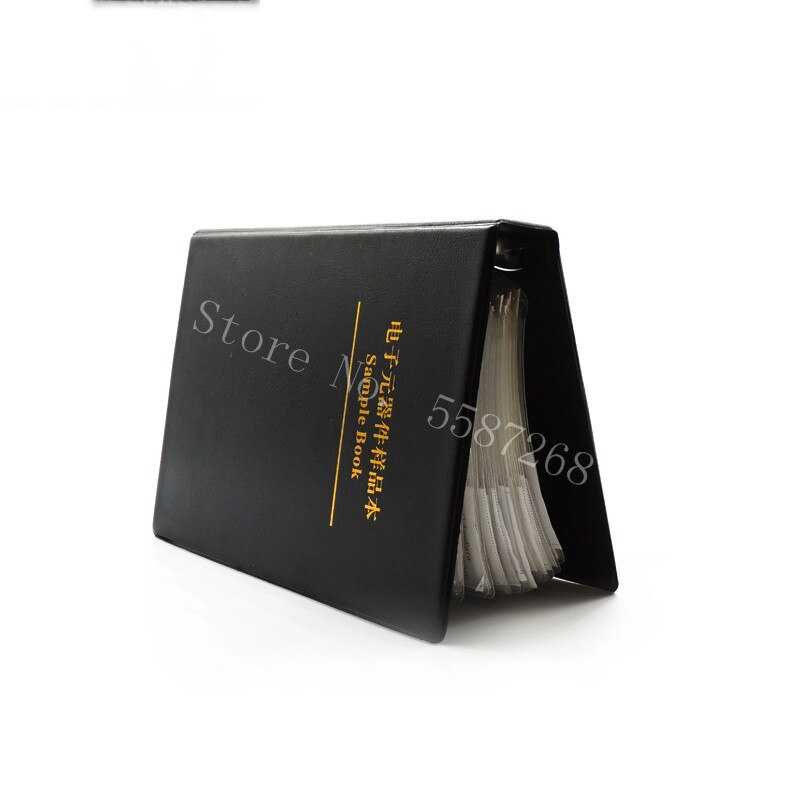 0201 0402 0603 0805 1206 1% 0R-10M SMD Resistor 170 Values*50pcs/each=total 8500pcs Resistance Component Package Sample Book