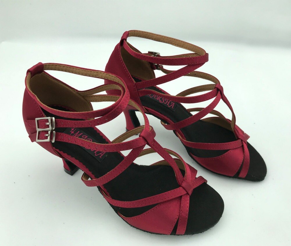 Zapatos de baile latino para mujer, cómodos, a la , zapatos para bailar salsa, tango y 6232B