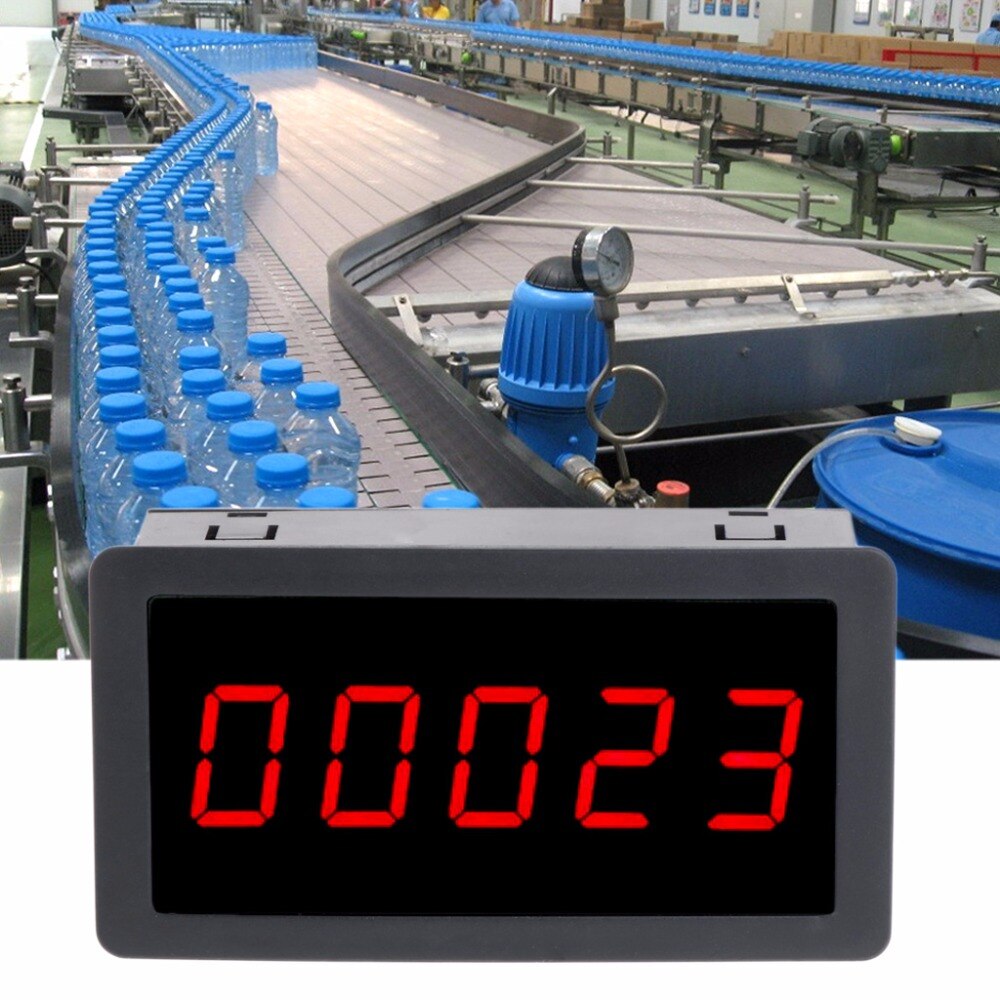 DC 12-24V Red 5 Digit 0.56