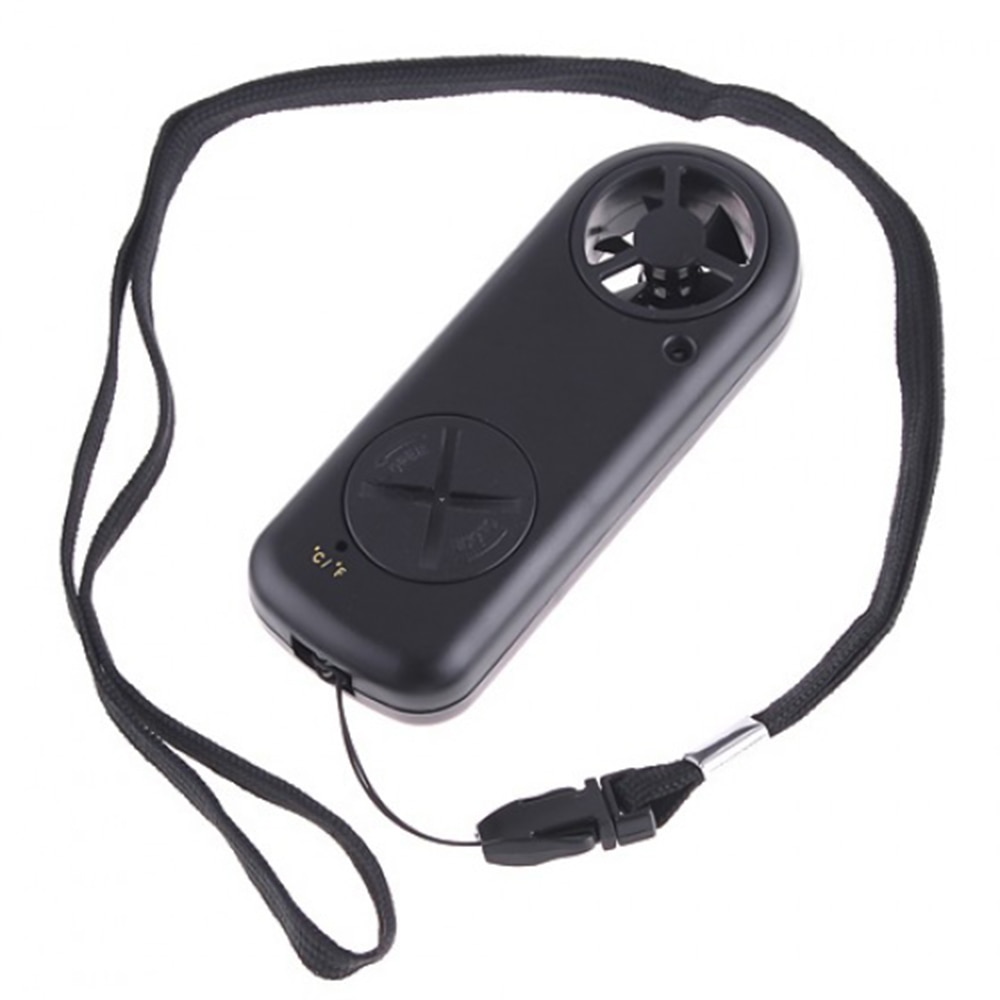 Mini LCD Anemometer Wind Speed Air Velocity Temperature Measuring with Backlight wind sensor wind meter Digital Tachometer