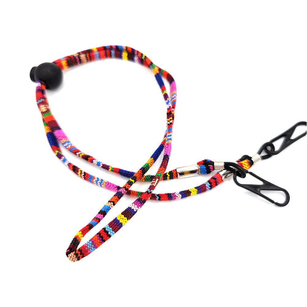 Praktische Lenzenvloeistof Zonnebril Katoen Nek String Cord Retainer Strap Eyewear Lanyard Houder High-End Etnische Touw Glazen Keten: 7