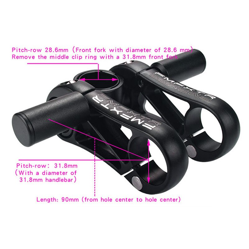 Fiets Riser Stuurpen 360 Graden Mbt Fiets Stuur Kraan 31.8 Hoogte Increaser Uitgerust Stuur Modificatie Verhogen Stem