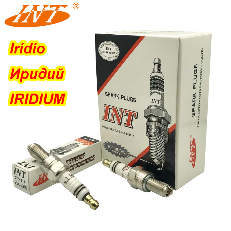 2pcs INT Iridium Motorcycle Spark Plug EIX-CR9 FOR CR9EK CR8EK CR9EIX CR9EVX CR9E CR9EIA-9 CR9EB CR9E PMR9B U27ESR-N IU27 IU24