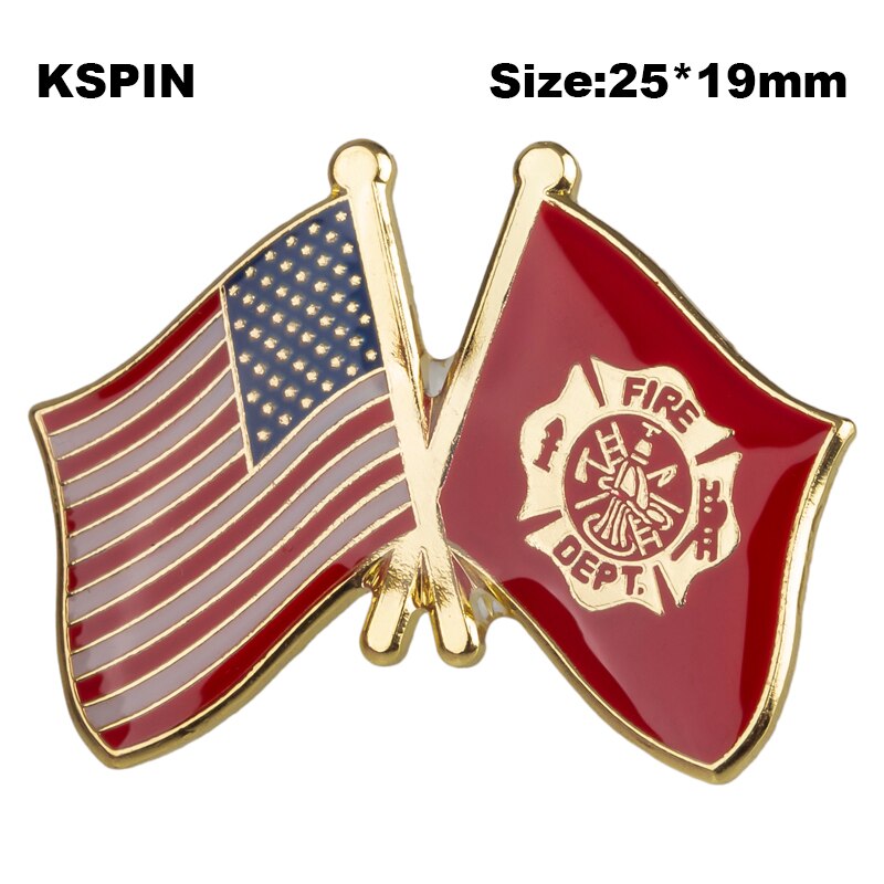 Usa Vlag Badge Vriendschap Land Vlag Badge Vlag Broche Nationale Vlag Revers Pin Internationale Reizen Pins Collecties: XY0660