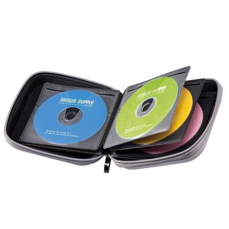 Sanwa eva anti-tryk hård skal anti cd boks cd opbevaring bil cd opbevaring boks 36 stk.